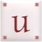 u